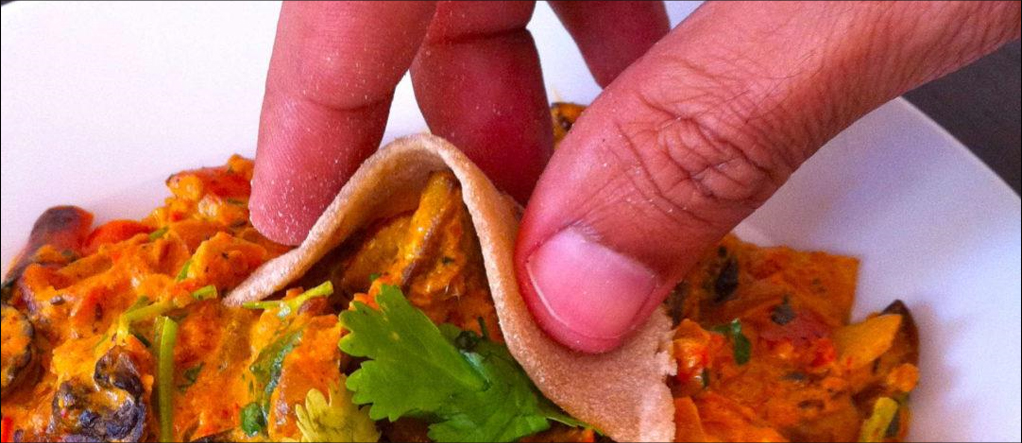 eating etiquette in India