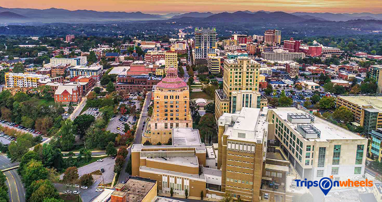 Asheville North Carolina - Tripsonwheel