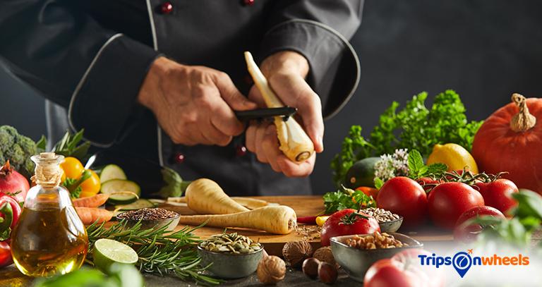 cheif pealoff vegetables - Tripsonwheel