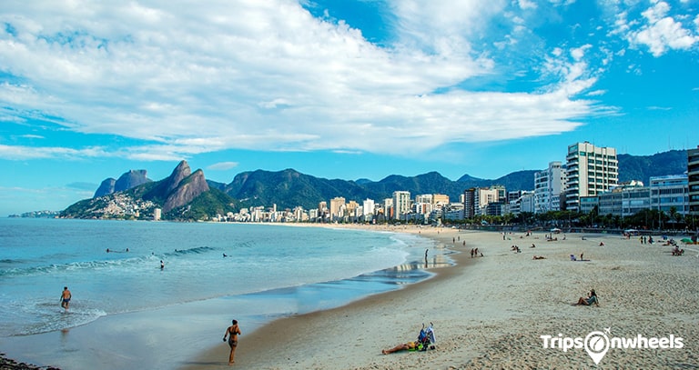 Ipanema Beach, Rio de Janeiro, Brazil - Tripsonwheel